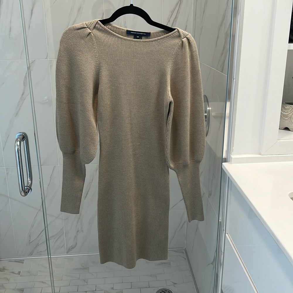 French connection sweater dress in xs